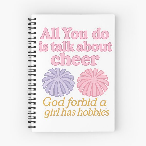 Item preview, God forbid a girl has hobbies - cheer designed and sold by HeyItsMeeTee.