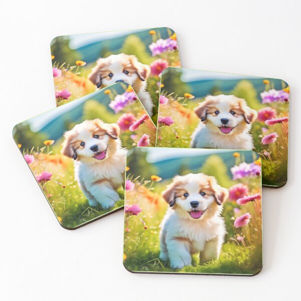 Item preview, Cute Fluffy Puppy designed and sold by Health And Fitness Posts e-Store.