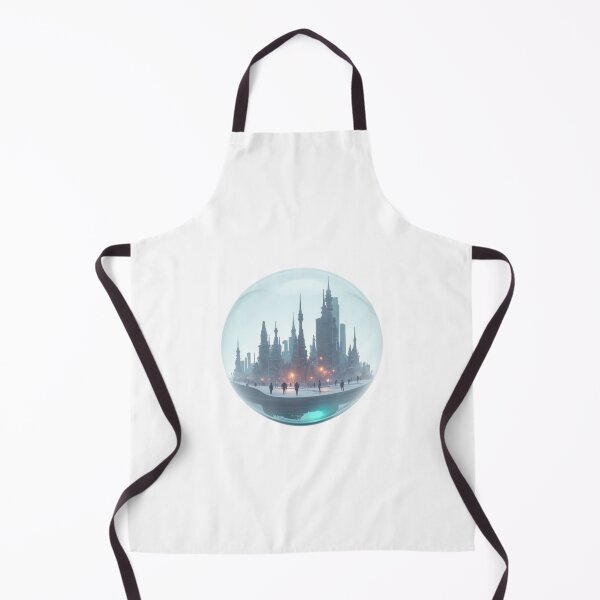 Item preview, Enigmatic Spherical Cityscape Design designed and sold by latelierdechris.