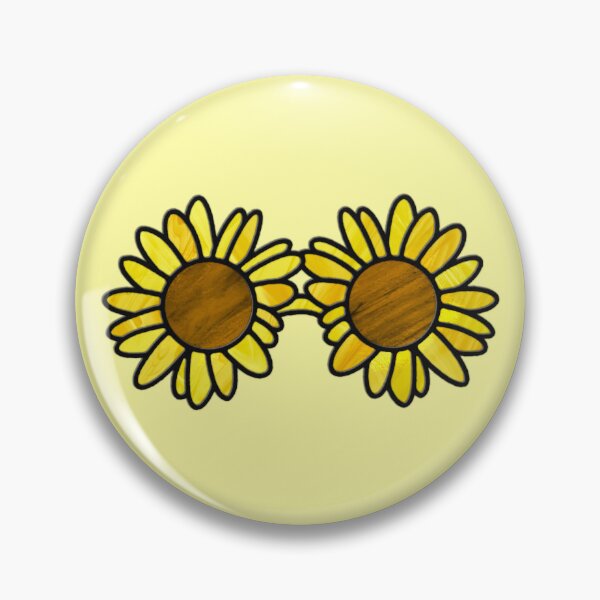 Item preview, Art the Clown - Sunflower Sunglasses (Digital Stained Glass) designed and sold by 24/7 Watcher.