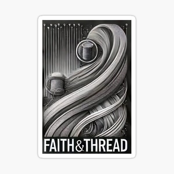 Item preview, 'Faith and thread' design t-shirt designed and sold by FaithandThread.