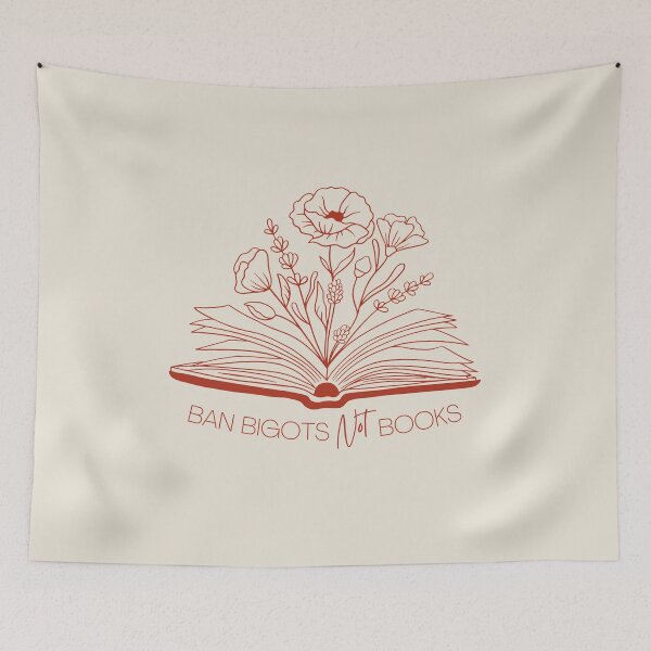 Item preview, Ban Bigots not Books designed and sold by DesignCollectiv.