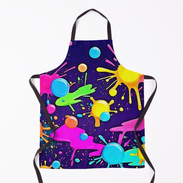 Item preview, Neon Color Splash Art designed and sold by Health And Fitness Posts e-Store.