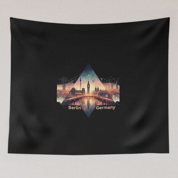 Item preview, Berlin Germany Skyline, Brandenburger Tor designed and sold by GEM STYLE.