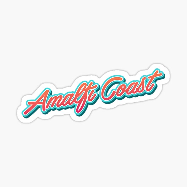 Item preview, Amalfi Coast Typography designed and sold by Mr. Slavchev.
