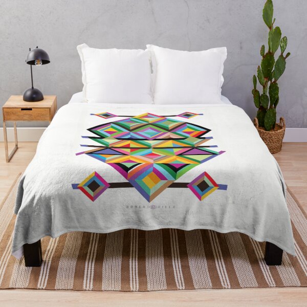 Item preview, Bright Graphic Tapestry style design designed and sold by Robert Hills.
