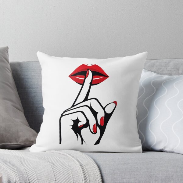 Item preview, Stylish Shushing Gesture Design designed and sold by latelierdechris.