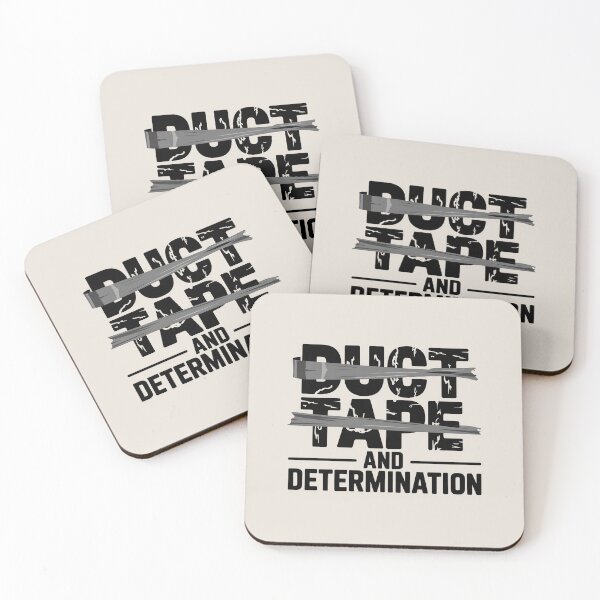 Item preview, Duct Tape and Determination designed and sold by Jollys-ArtShop.