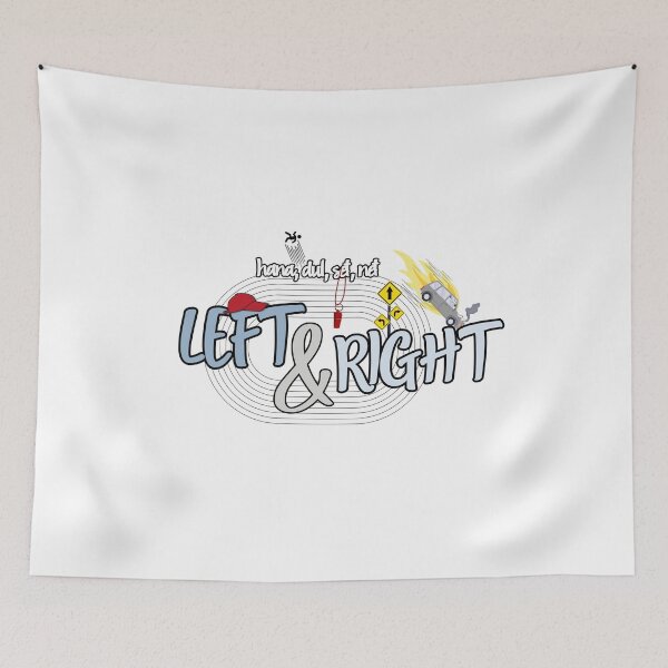 Item preview, seventeen left & right art white version designed and sold by cutiecatto17.
