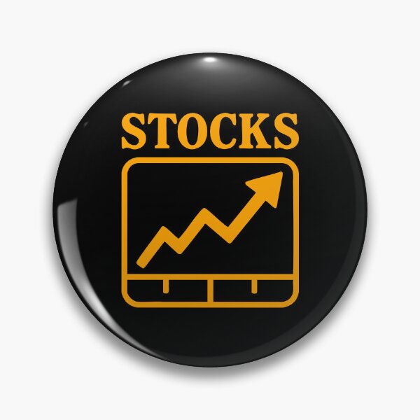 Item preview, "Stocks" Funny Stock Going Up Chart Icon designed and sold by LuveeTuffCo.