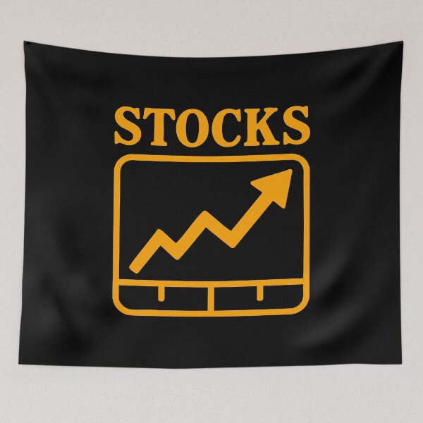 Item preview, "Stocks" Funny Stock Going Up Chart Icon designed and sold by LuveeTuffCo.