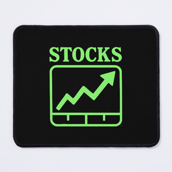 Item preview, "Stocks" Funny Stock Going Up Chart Illustration designed and sold by LuveeTuffCo.