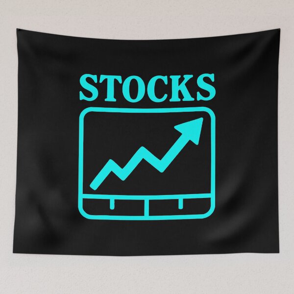 Item preview, "Stocks" Funny Stock Going Up Chart Art Graphic designed and sold by LuveeTuffCo.
