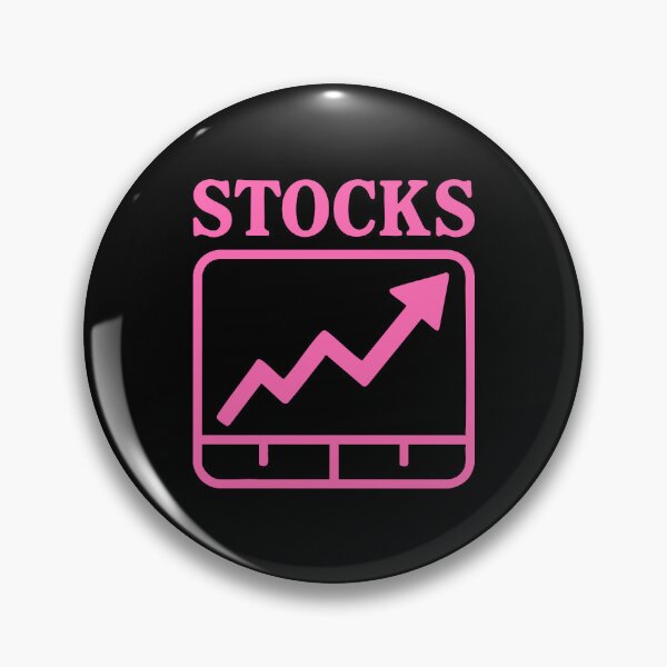 Item preview, "Stocks" Funny Stock Going Up Chart Icon Graphic designed and sold by LuveeTuffCo.