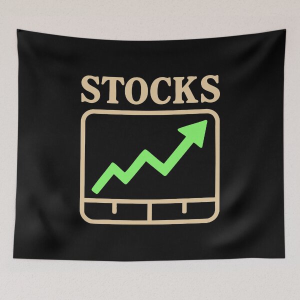 Item preview, "Stocks" Funny Stock Going Up Chart Art Graphic Humor designed and sold by LuveeTuffCo.