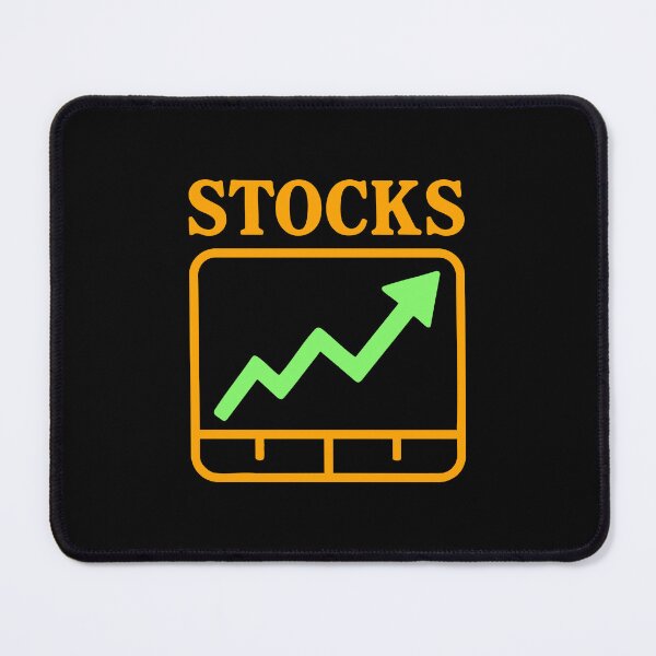 Item preview, "Stocks" Funny Simple Bullish Chart Graphic designed and sold by LuveeTuffCo.