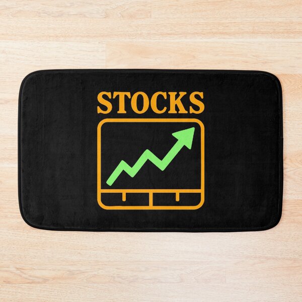 Item preview, "Stocks" Funny Simple Bullish Chart Graphic designed and sold by LuveeTuffCo.