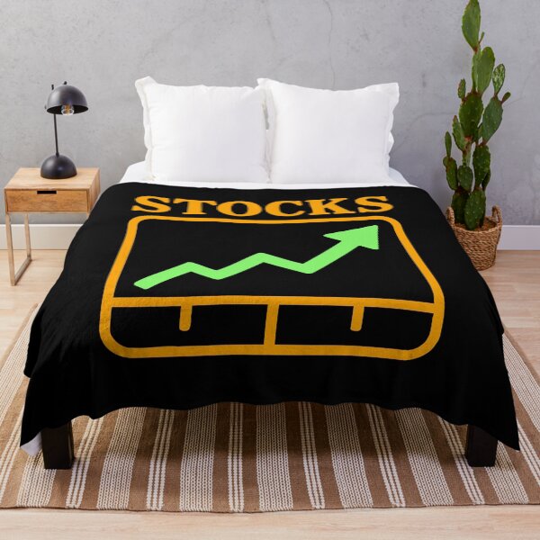 Item preview, "Stocks" Funny Simple Bullish Chart Graphic designed and sold by LuveeTuffCo.