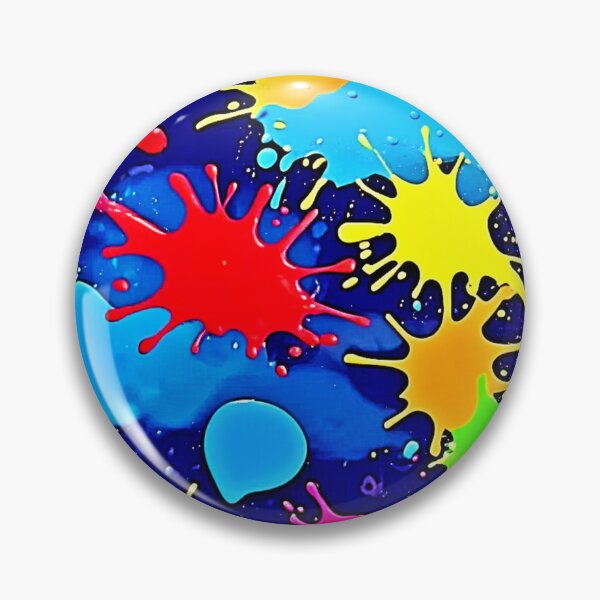Item preview, Bright Color Splatter designed and sold by Health And Fitness Posts e-Store.