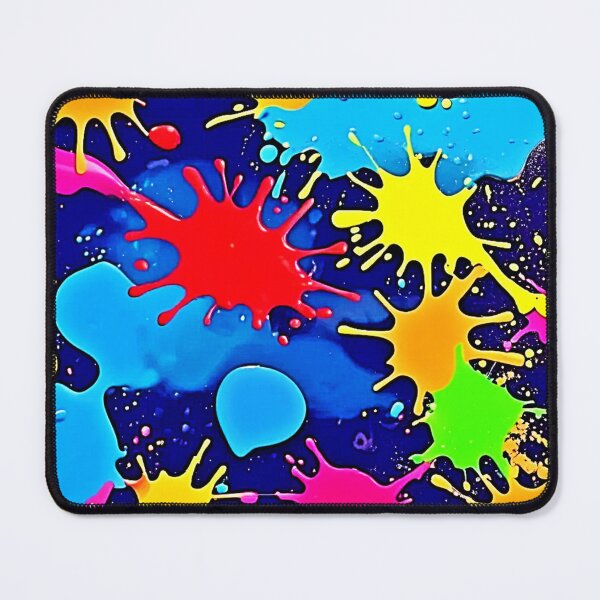 Item preview, Bright Color Splatter designed and sold by Health And Fitness Posts e-Store.