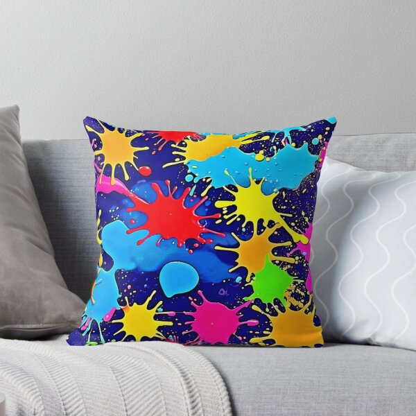 Item preview, Bright Color Splatter designed and sold by Health And Fitness Posts e-Store.