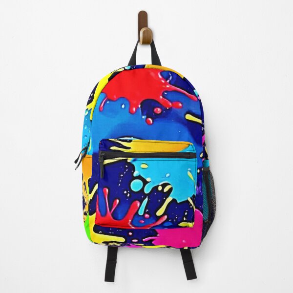 Item preview, Bright Color Splatter designed and sold by Health And Fitness Posts e-Store.