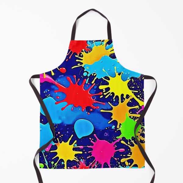 Item preview, Bright Color Splatter designed and sold by Health And Fitness Posts e-Store.