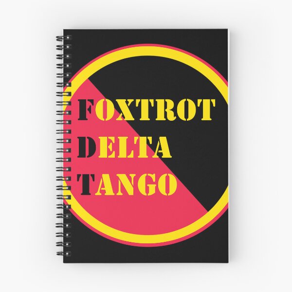 Item preview, Delta Tango Foxtrot designed and sold by Gwyllm-Llwydd.