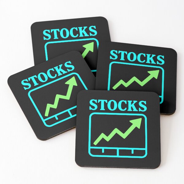 Item preview, "Stocks" Funny Simple Bullish Chart Icon designed and sold by LuveeTuffCo.