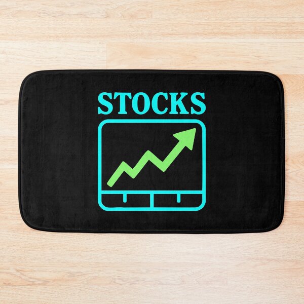 Item preview, "Stocks" Funny Simple Bullish Chart Icon designed and sold by LuveeTuffCo.