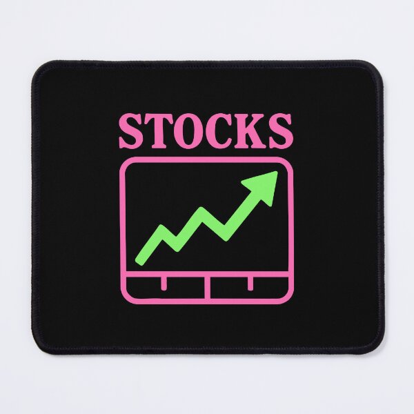 Item preview, "Stocks" Funny Simple Bullish Chart Illustration designed and sold by LuveeTuffCo.