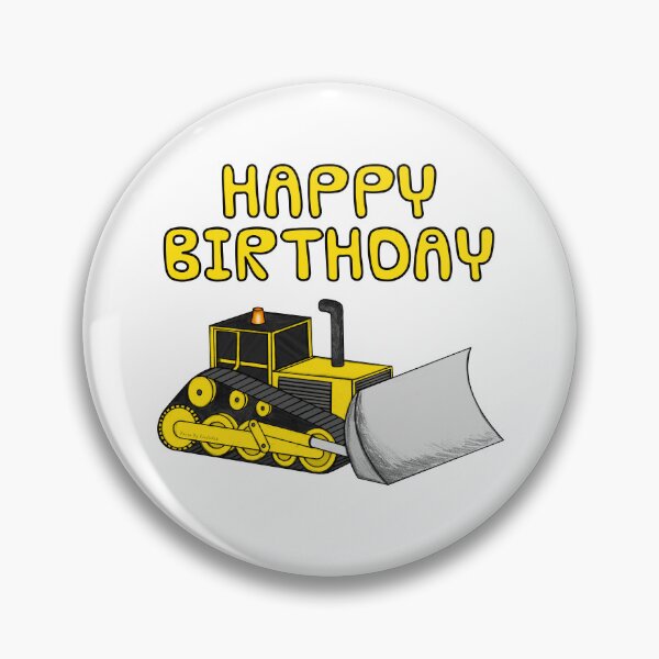 Item preview, Bulldozer Driver Birthday Construction Worker designed and sold by doodlerob.