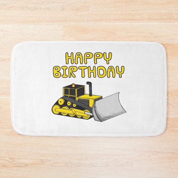 Item preview, Bulldozer Driver Birthday Construction Worker designed and sold by doodlerob.