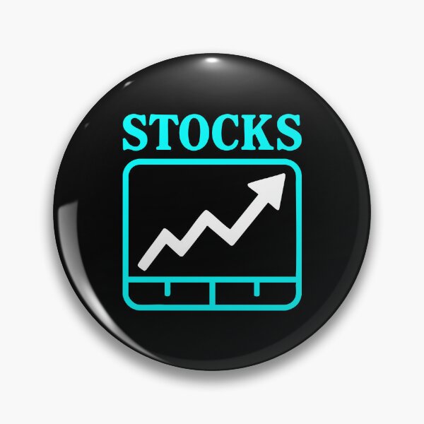 Item preview, "Stocks" Funny Simple Bullish Chart Graphic Humor designed and sold by LuveeTuffCo.