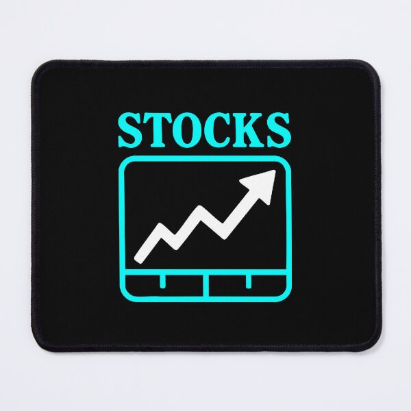 Item preview, "Stocks" Funny Simple Bullish Chart Graphic Humor designed and sold by LuveeTuffCo.