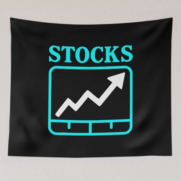 Item preview, "Stocks" Funny Simple Bullish Chart Graphic Humor designed and sold by LuveeTuffCo.