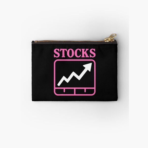 Item preview, "Stocks" Funny Simple Bullish Chart Icon Graphic Humor designed and sold by LuveeTuffCo.