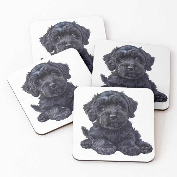 Item preview, Black Russian Terrier Puppy designed and sold by VelvetRoom.