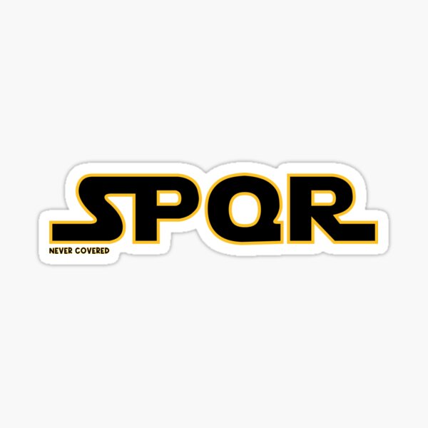 Bella Stellaria - SPQR - Rome Meets Star Wars Sticker