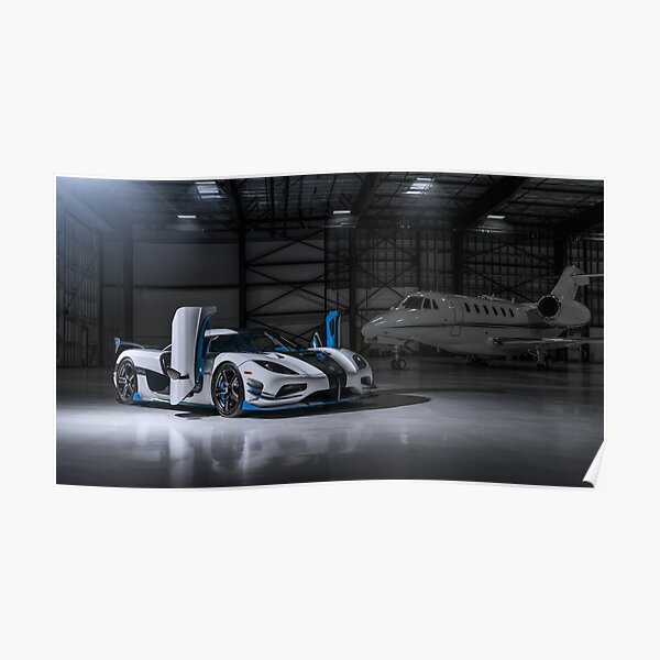 Agera RS1 Private Jet Poster