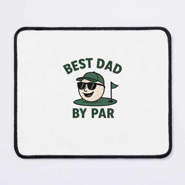 Item preview, Best Dad by Par – Funny Golf Father’s Day T‑Shirt Design designed and sold by Tops-n-Tees.
