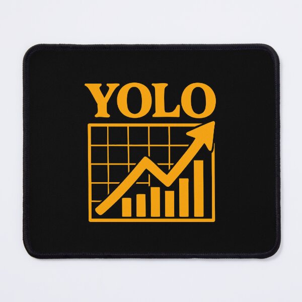 Item preview, Funny Vintage Stock Chart Yolo Art designed and sold by LuveeTuffCo.