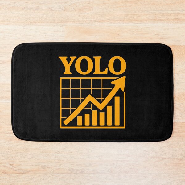 Item preview, Funny Vintage Stock Chart Yolo Art designed and sold by LuveeTuffCo.