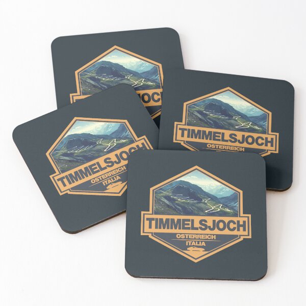 Item preview, Timmelsjoch Austria Italy Travel Art Badge designed and sold by KrisSidDesigns.