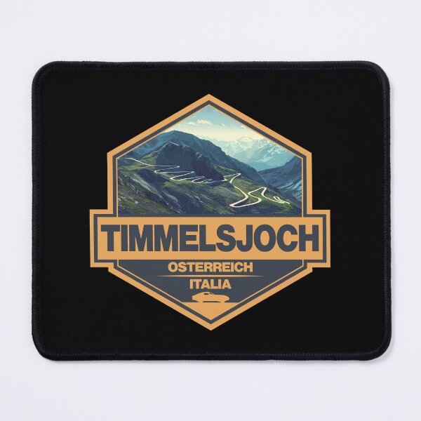 Item preview, Timmelsjoch Austria Italy Travel Art Badge designed and sold by KrisSidDesigns.