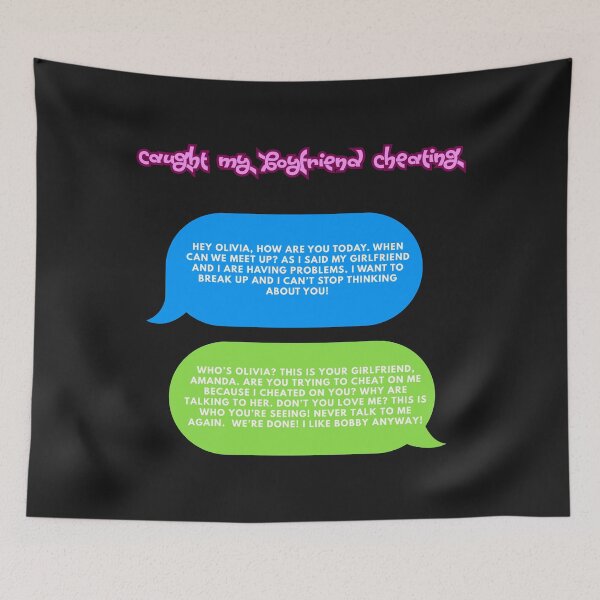 Item preview, CAUGHT MY BOYFRIEND CHEATING designed and sold by FAMILY DYNASTY.