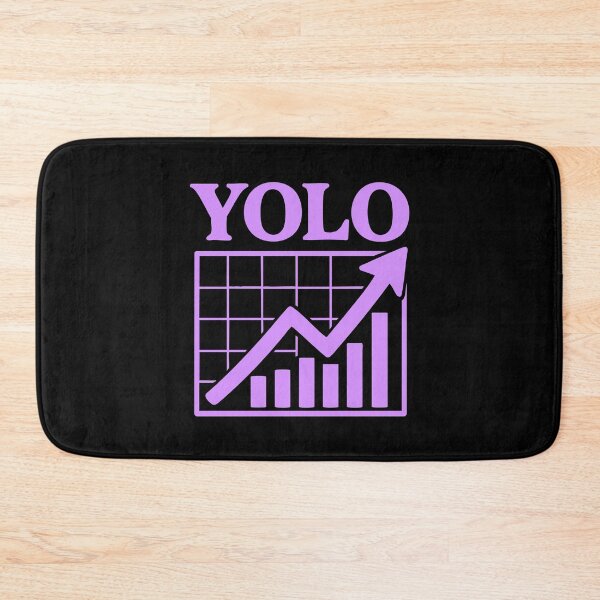Item preview, Yolo Funny Bullish Stock Chart Icon designed and sold by LuveeTuffCo.