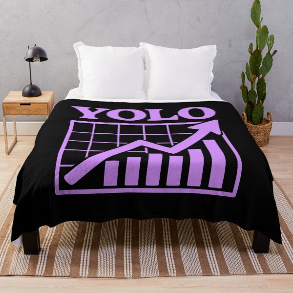 Item preview, Yolo Funny Bullish Stock Chart Icon designed and sold by LuveeTuffCo.