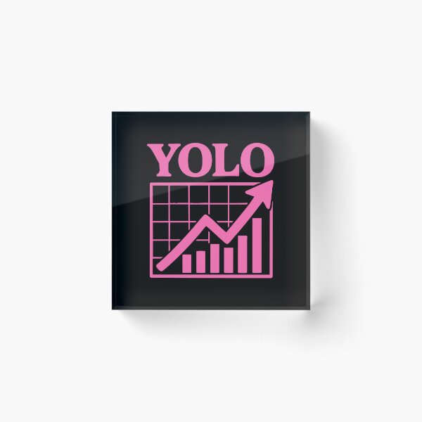 Item preview, Bullish Stock Chart Yolo Funny Art designed and sold by LuveeTuffCo.