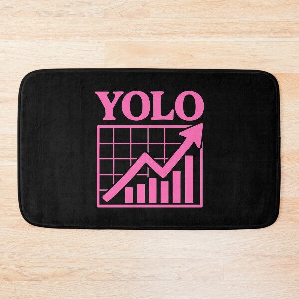 Item preview, Bullish Stock Chart Yolo Funny Art designed and sold by LuveeTuffCo.
